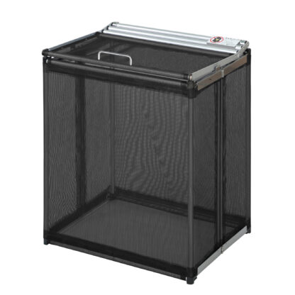 からすノンノン 3秒 折り畳み式 ゴミネットボックス 小60cm【ブラック】